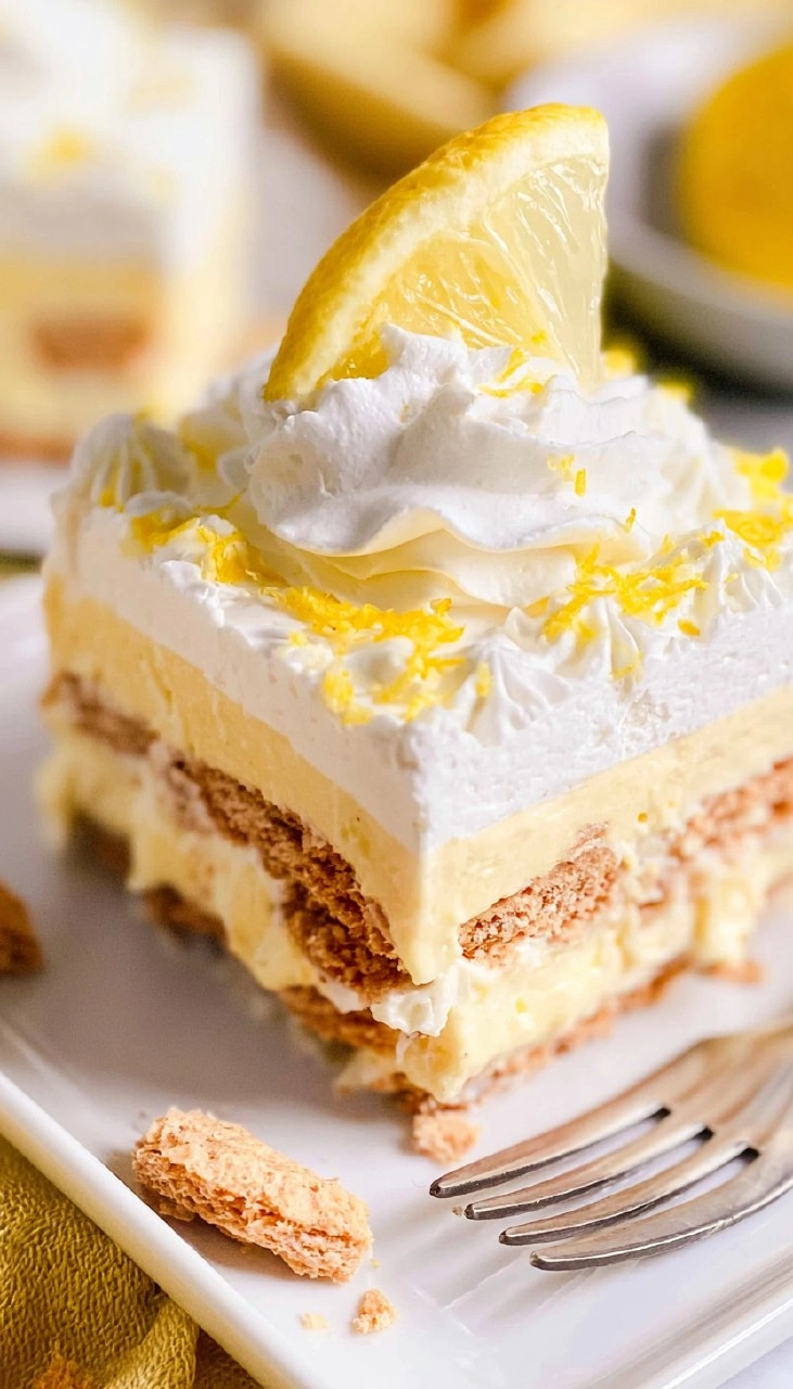 Lemon Icebox Cake