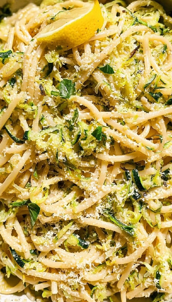 Lemon Zucchini Pasta