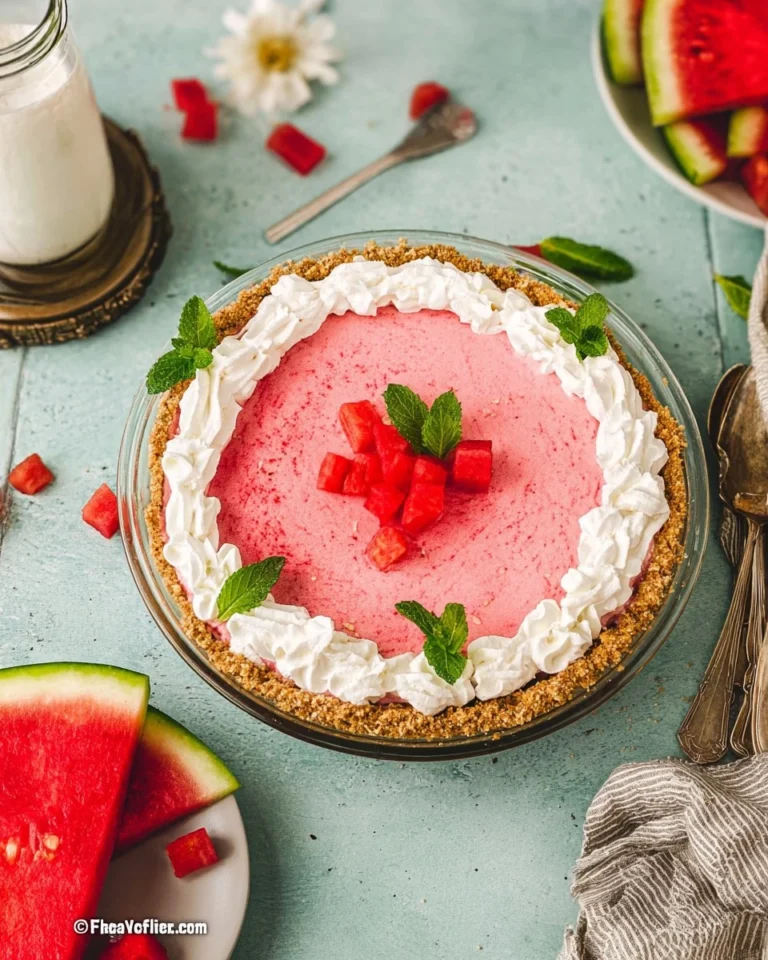 No-Bake-Watermelon-Pie-An-Easy-Summer-Dessert-Recipe