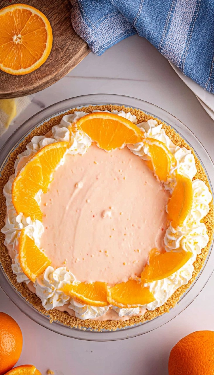 Orange Creamsicle Pie
