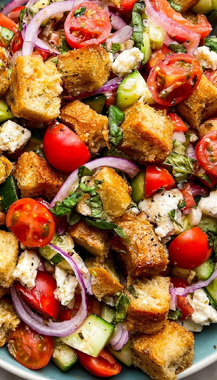 Panzanella Salad (Italian Bread Salad)