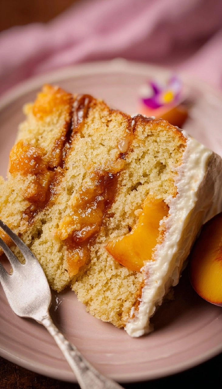 Peach Cobbler Cake