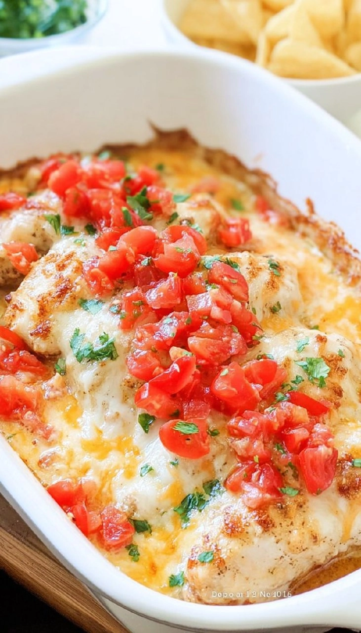 Rotel Chicken Bake
