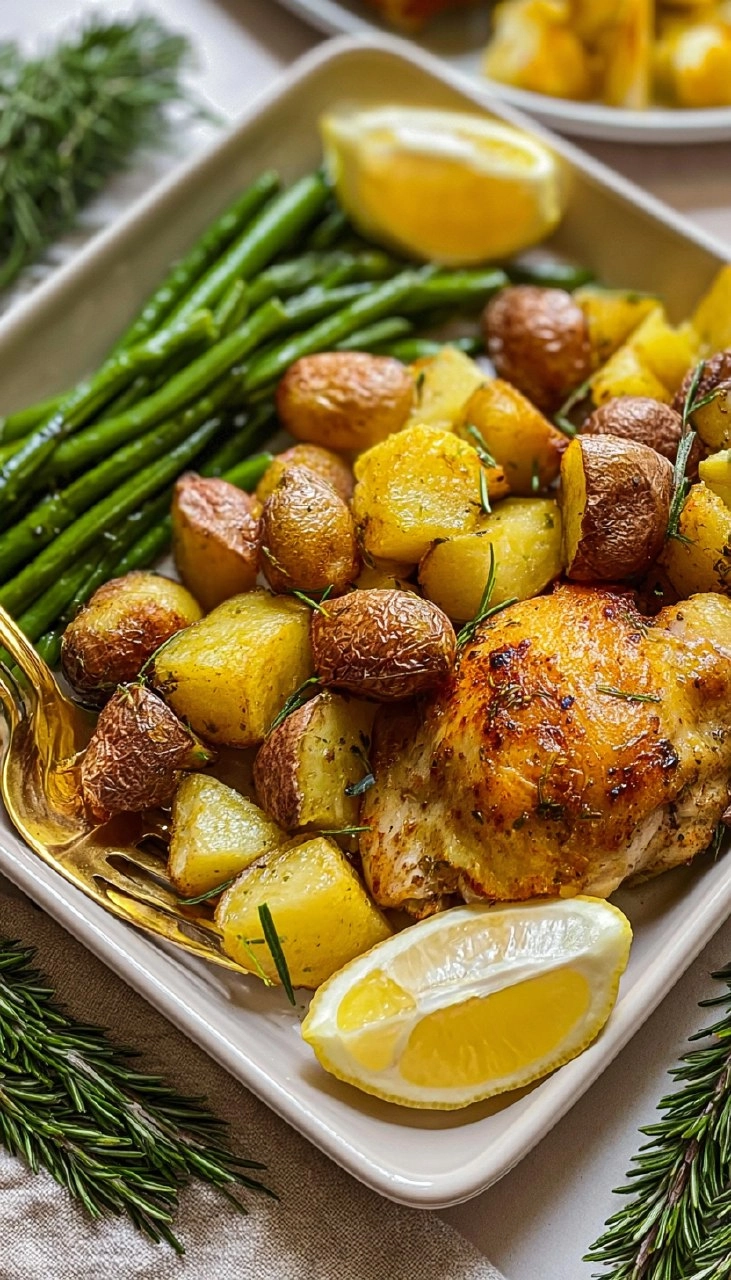 Sheet Pan Chicken and Potatoes