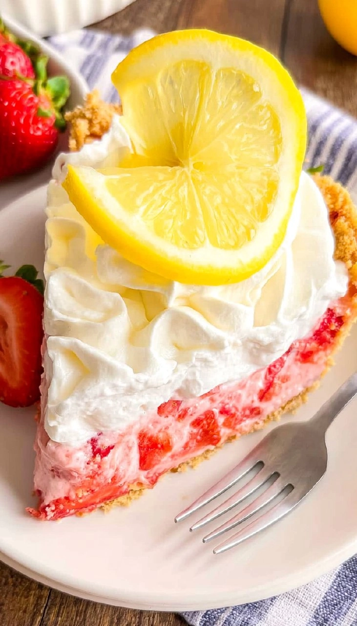 Strawberry Lemonade Pie