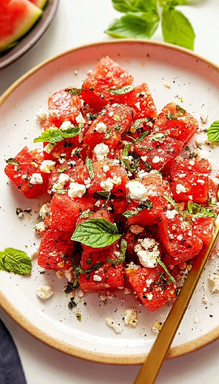 Watermelon Feta Salad