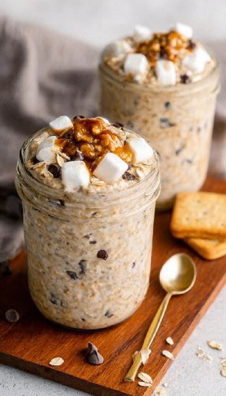 Apple Pie Overnight Oats