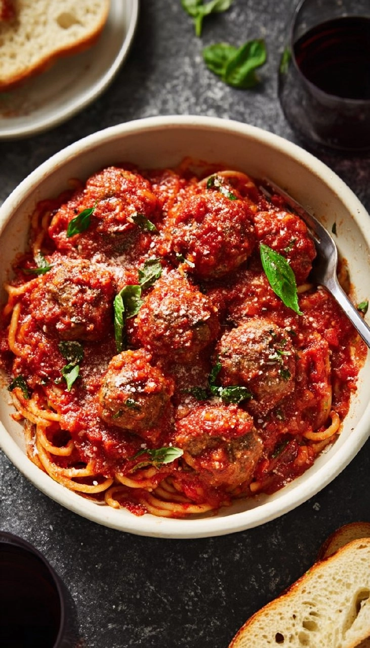 Baked Meatball Recipe (with The Best Marinara Sauce)