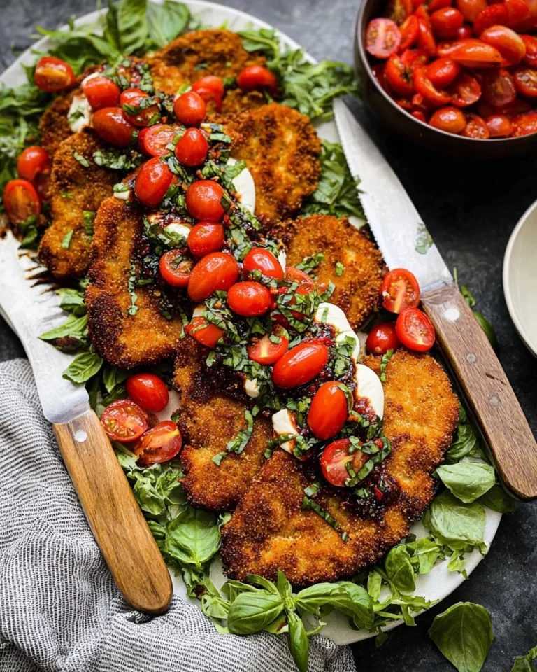Caprese-Chicken-Cutlets-Recipe