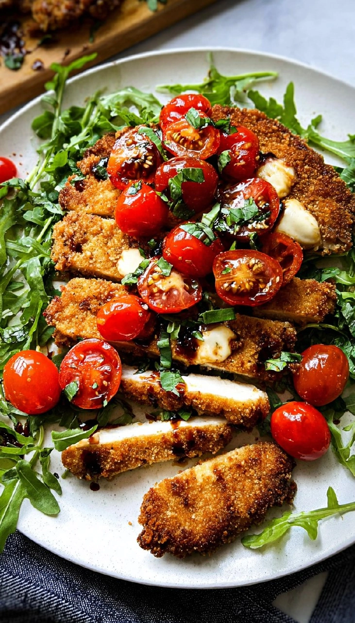 Caprese Chicken Cutlets