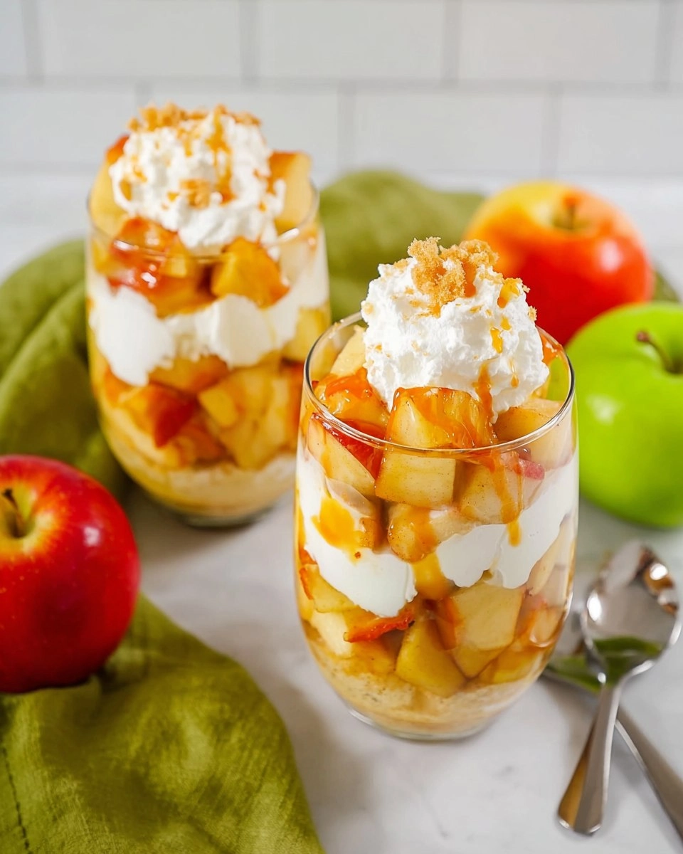 Caramel Apple Trifles