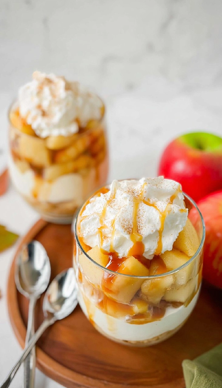 Caramel Apple Trifles