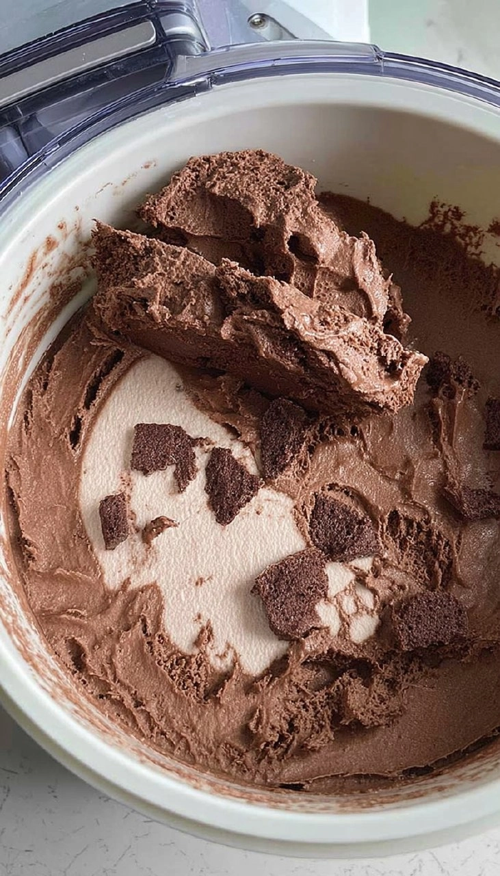 Chocolate Cake Chocolate Ice Cream