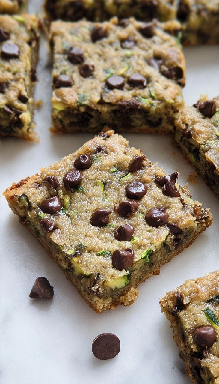 Chocolate Chip Zucchini Bars