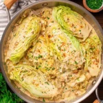 Creamy-Garlic-Parmesan-Cabbage-Low-Carb-Skillet-Recipe-Recipe