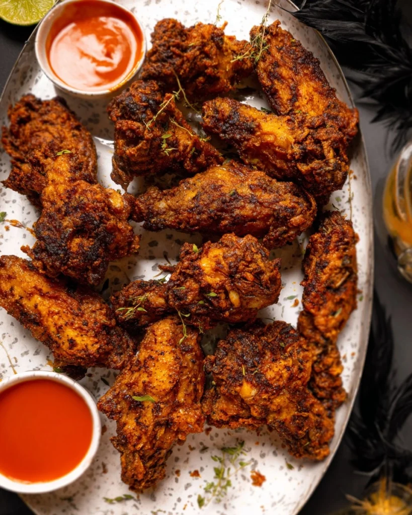 Crispy-Spicy-Fried-Chicken-Wings-Recipe