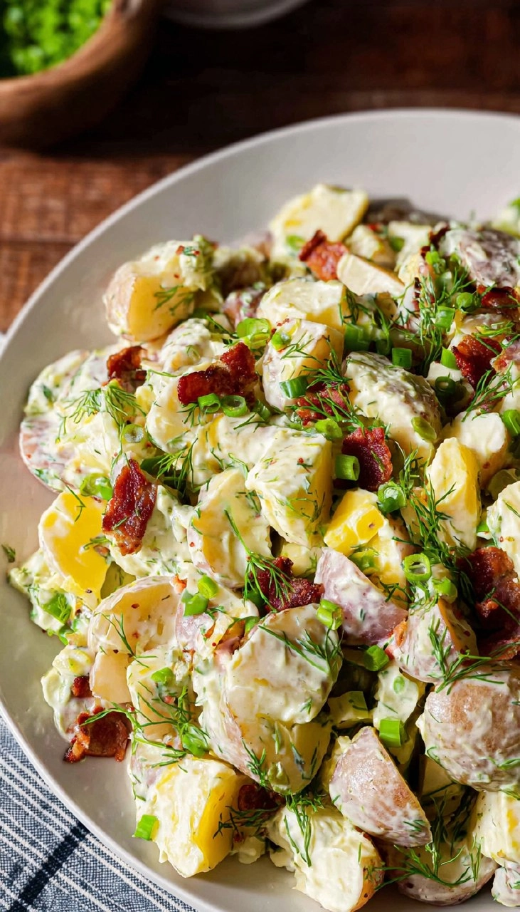 Dill Pickle Potato Salad 