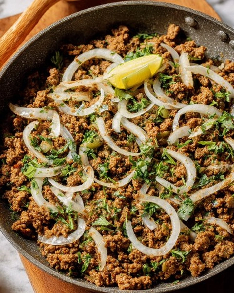 Dum Ka Keema (Smoked Ground Beef)