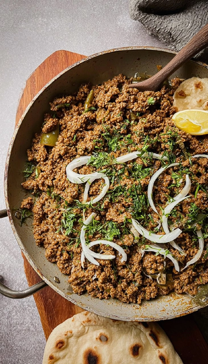 Dum Ka Keema (Smoked Ground Beef)