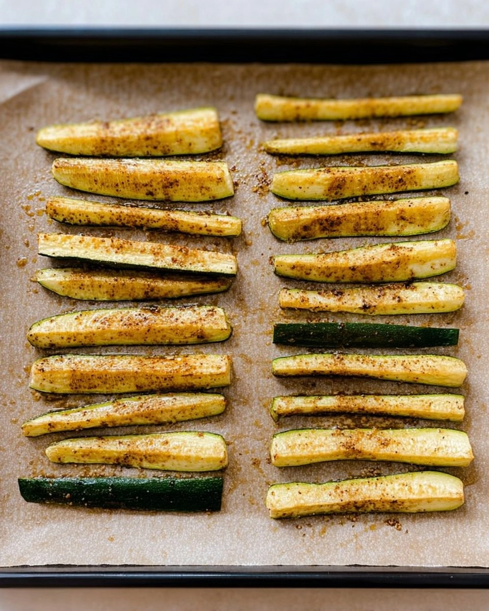 Easy Oven Roasted Zucchini