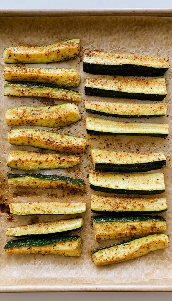 Easy Oven Roasted Zucchini