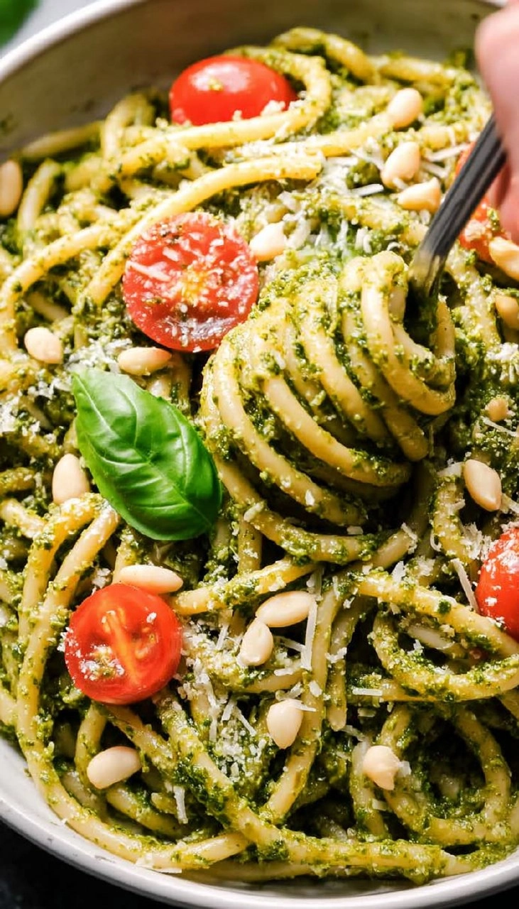 Easy Pesto Pasta