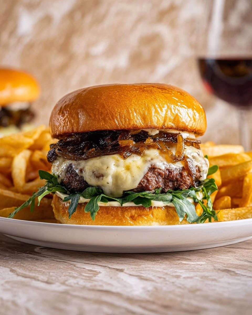 French Onion Burgers