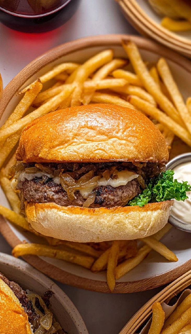 French Onion Burgers