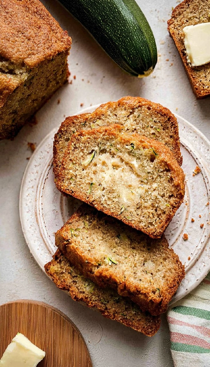 Greek Yogurt Zucchini Bread