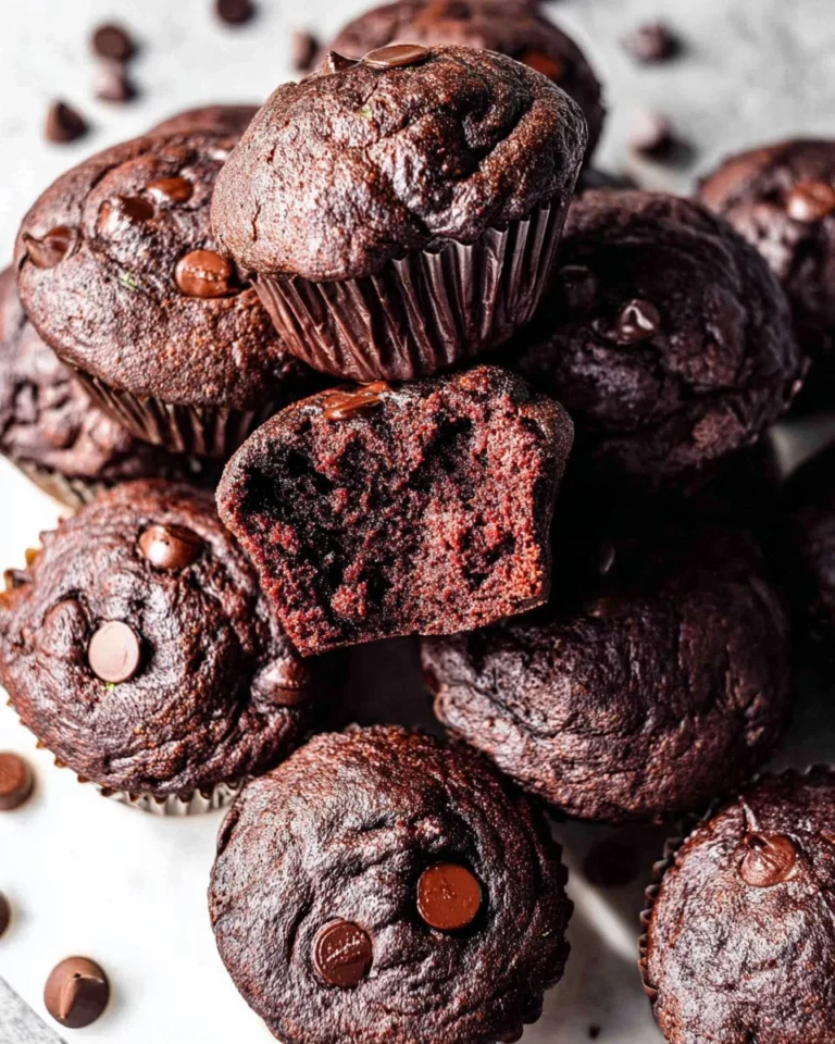 Healthy-Chocolate-Zucchini-Muffins-Gluten-Free-Paleo-Recipe