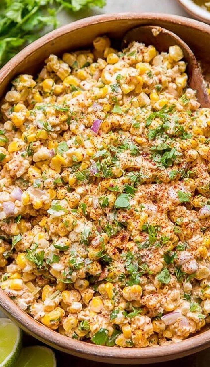 Mexican Street Corn Salad Recipe (Esquites)