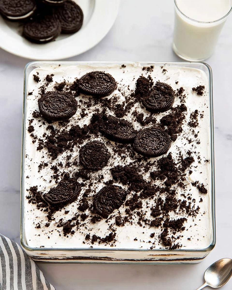 Oreo Icebox Cake
