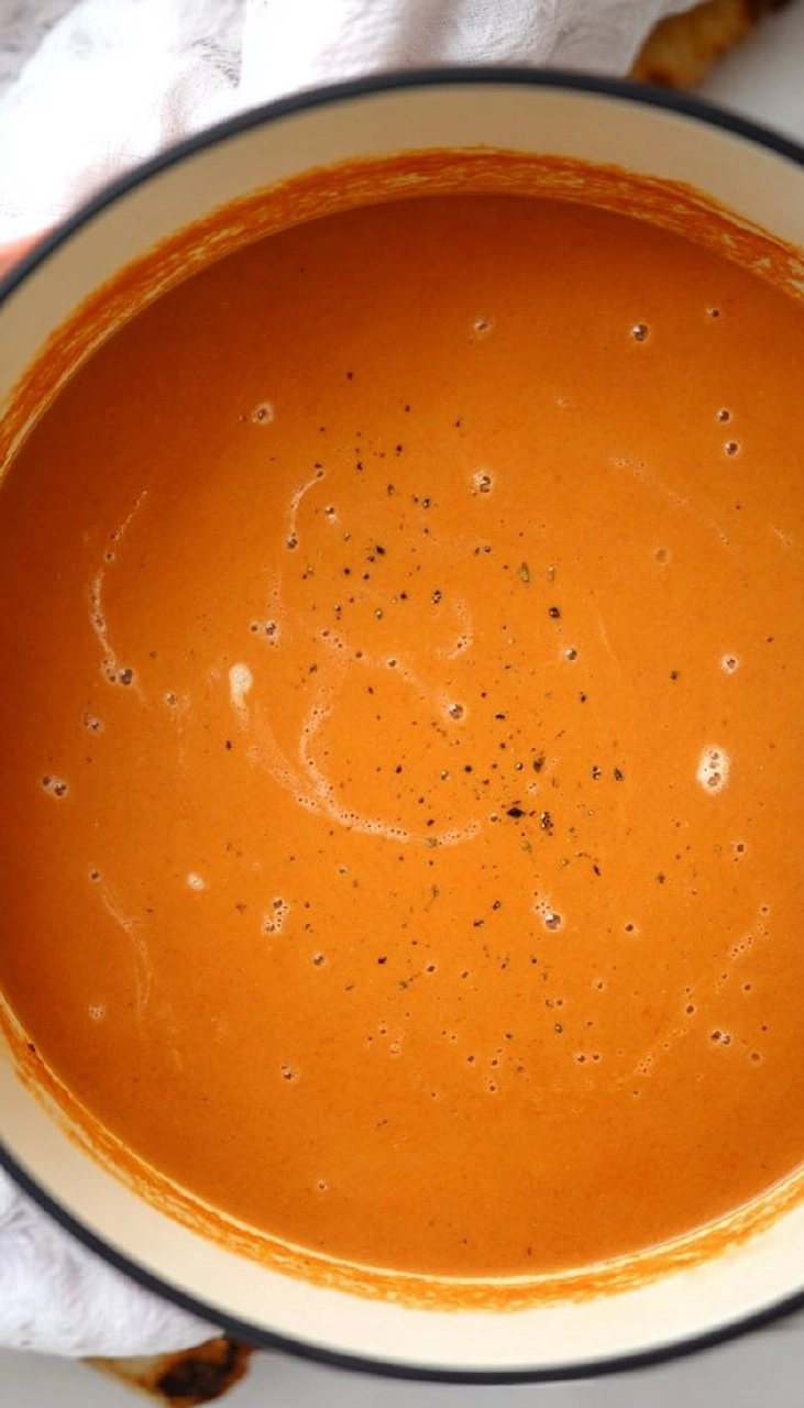 Oven Roasted Tomato Soup
