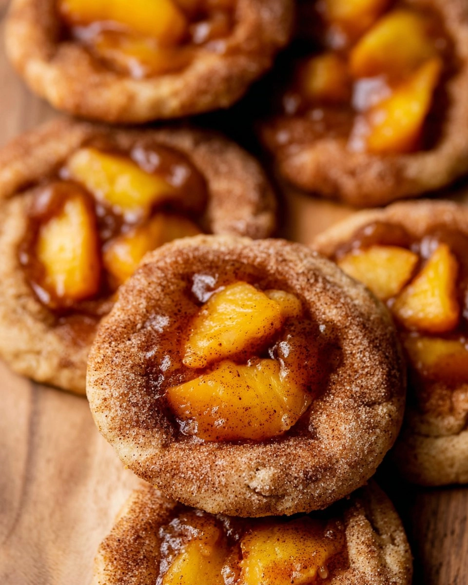 Peach Cobbler Cookies