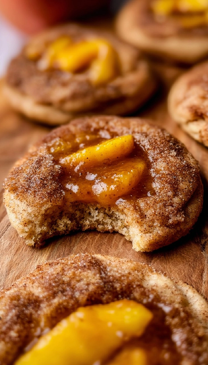 Peach Cobbler Cookies