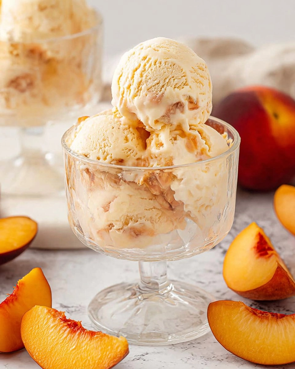 Peach Ice Cream