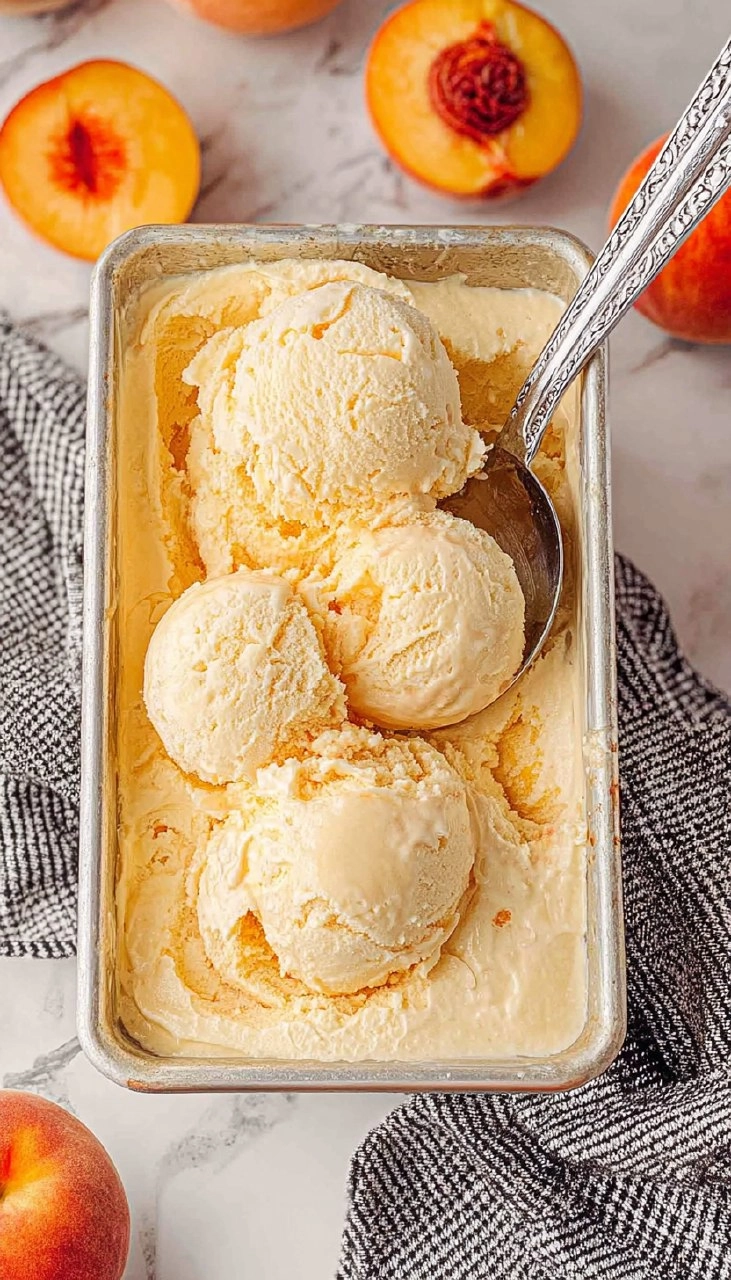 Peach Ice Cream