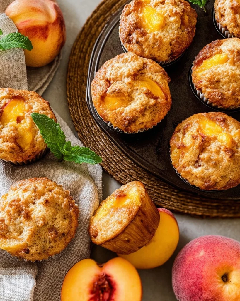 Peach-Muffins-Recipe