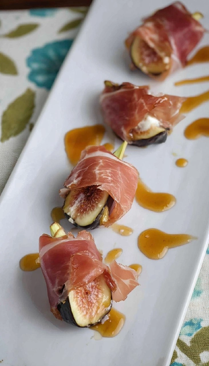 Prosciutto Wrapped Fig