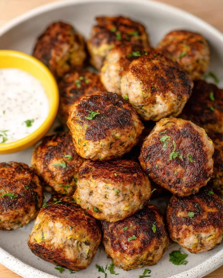 Ranch-Turkey-Zucchini-Meatballs-Recipe