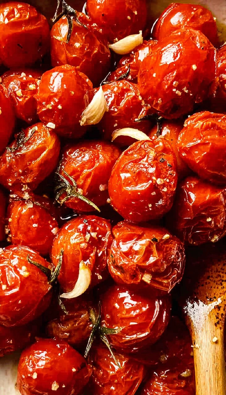 Roasted Cherry Tomatoes with Garlic