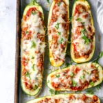 Sausage-Stuffed-Zucchini-Boats-Recipe