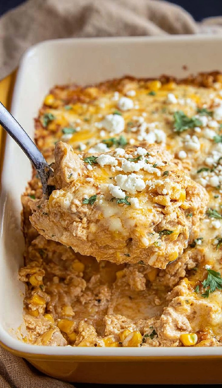 Street Corn Chicken Casserole
