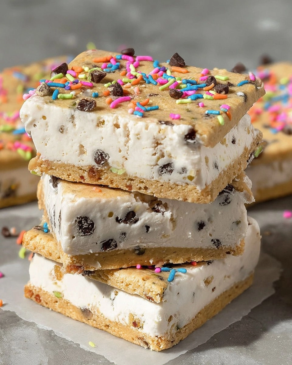Vegan Cookie Dough Ice Cream Sandwiches