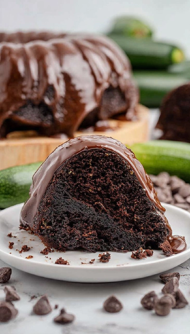 Zucchini Chocolate Bundt Cake