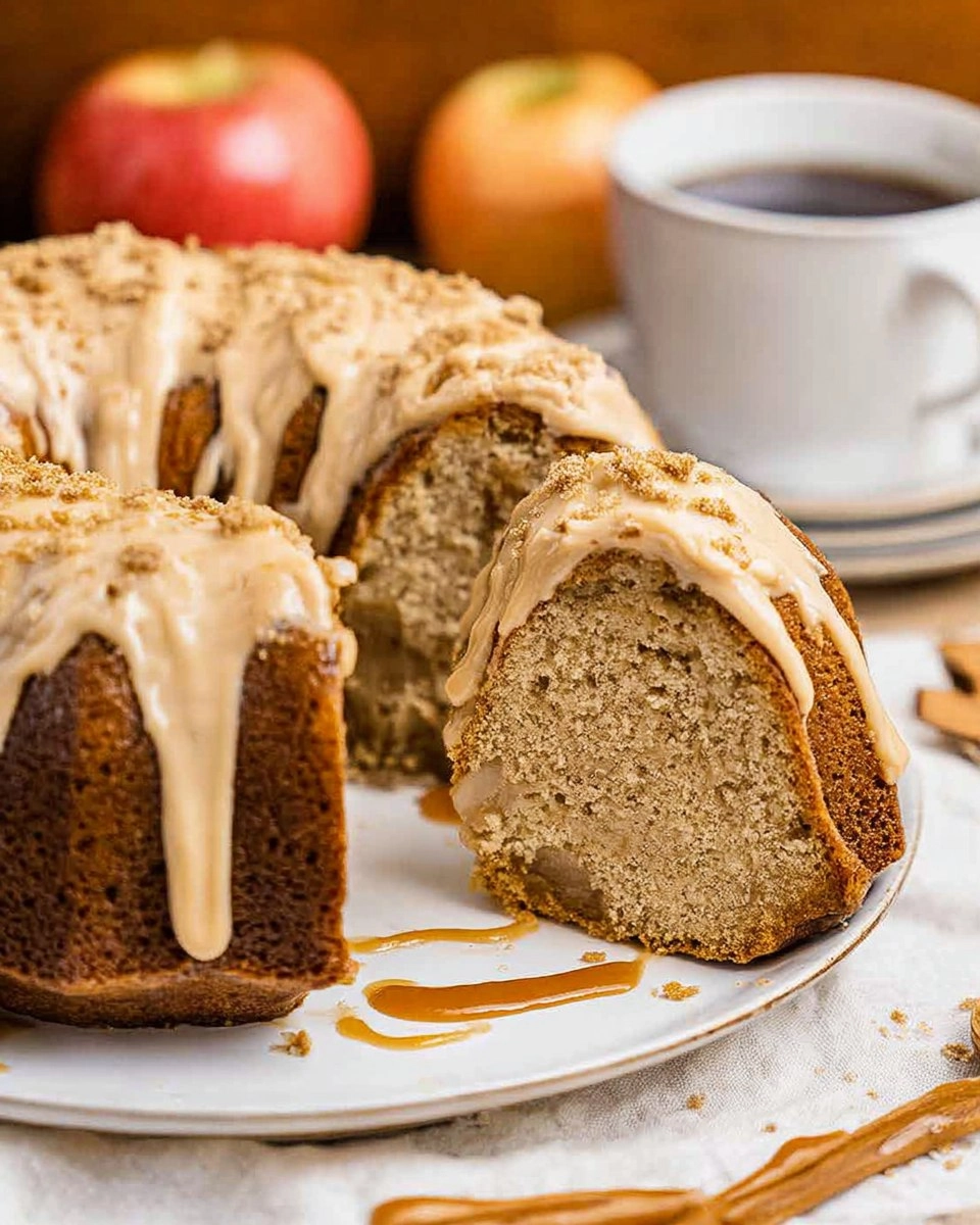 Caramel Apple Bundt Cake
