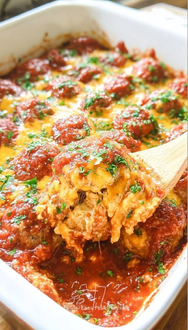 Chili Cheese Meatball Bake 125 Chili Cheese Meatball Bake