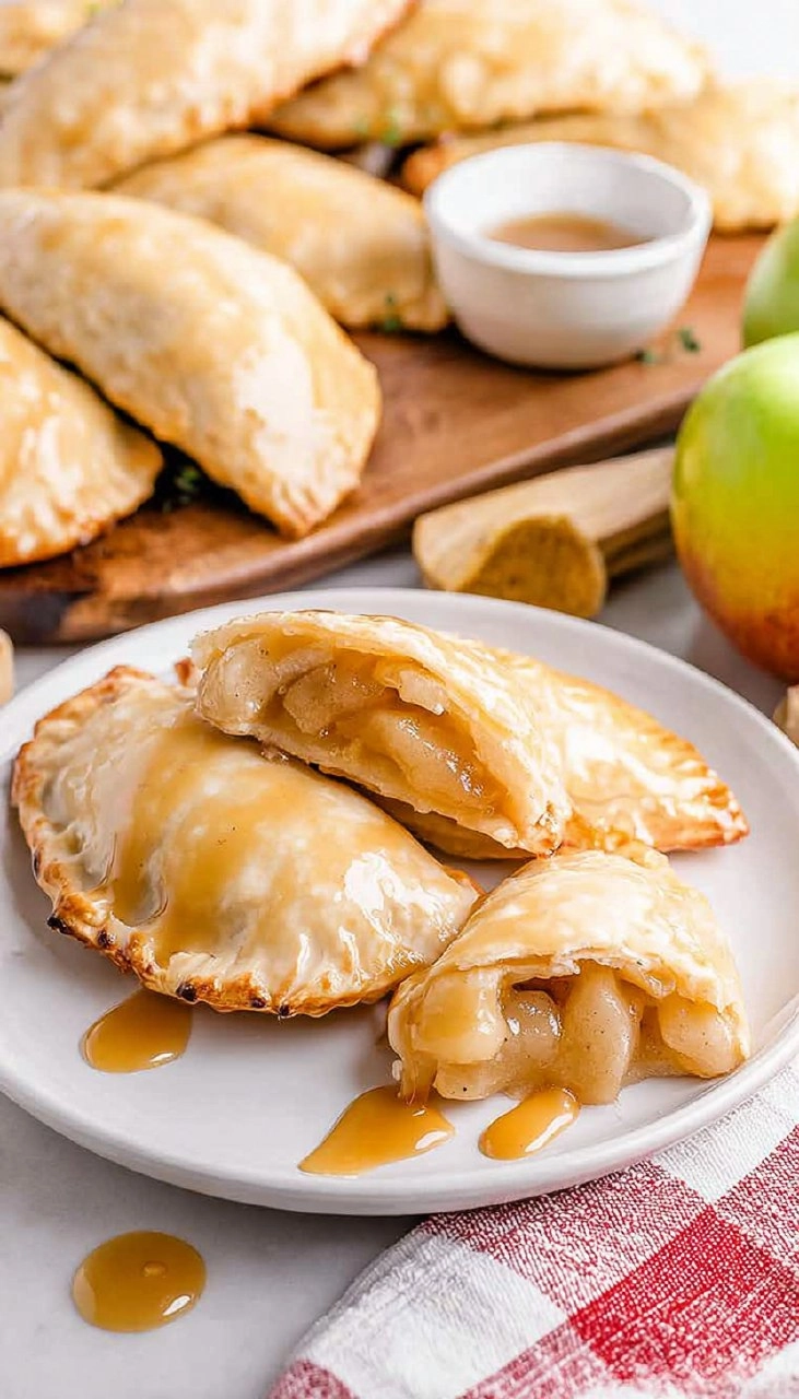 Easy Caramel Apple Empanadas