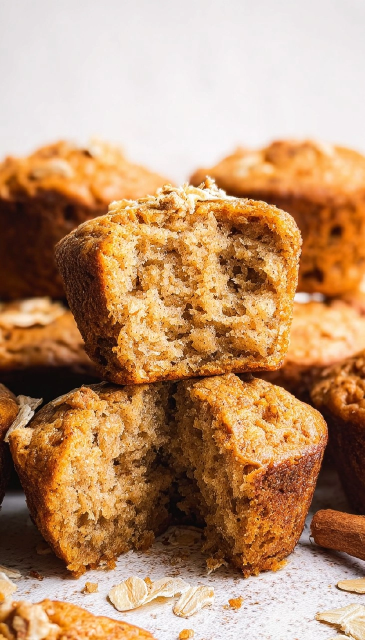 Healthy Applesauce Muffins