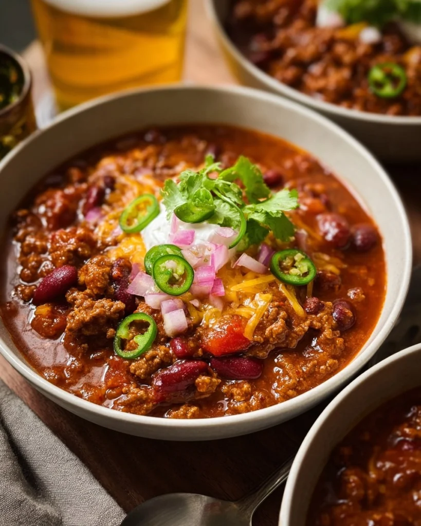 How-to-Make-Homemade-Chili-Recipe-Ground-Beef-and-Beans